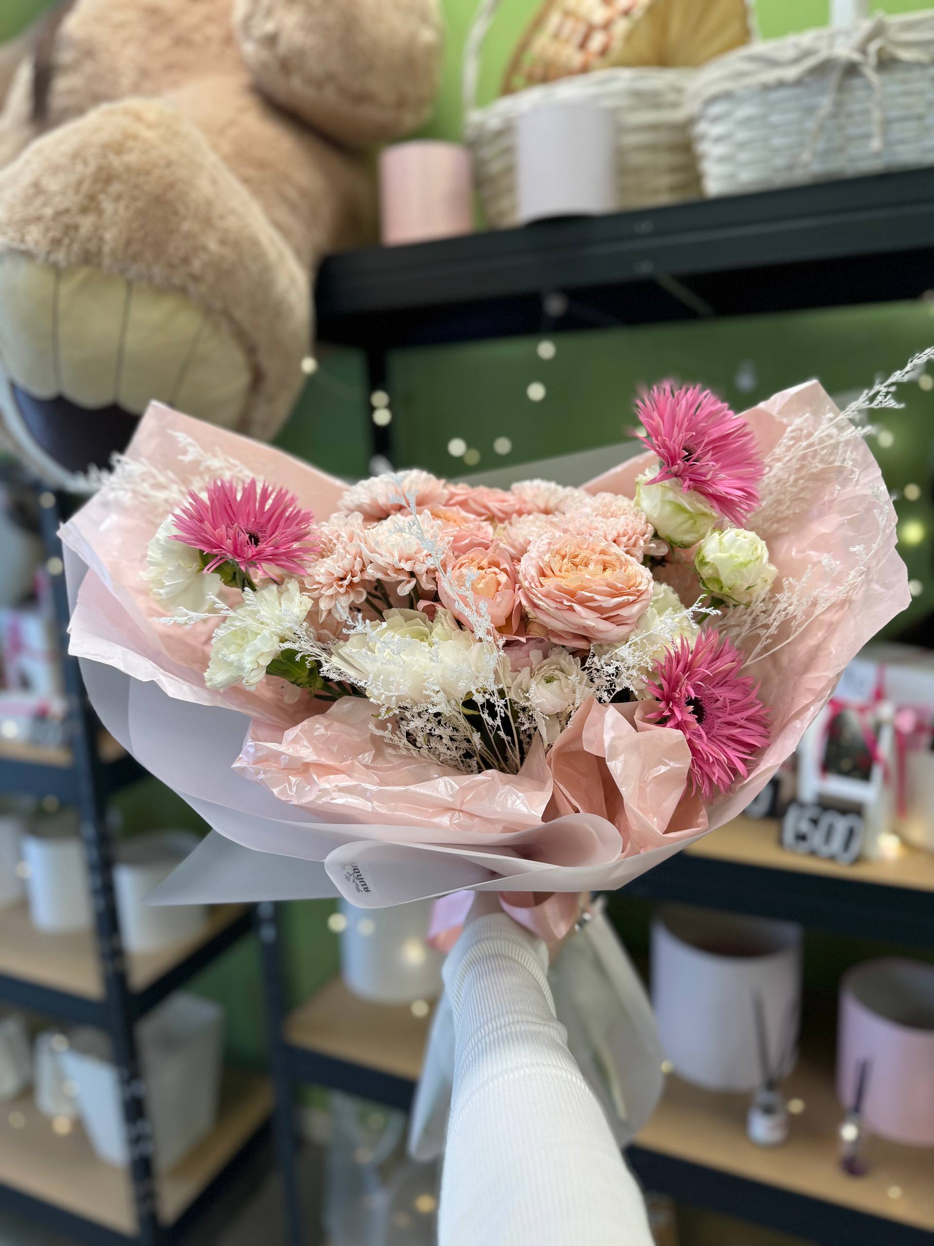 Нежный букет для мамы 3